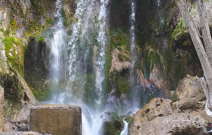 عکس آبشار اخلمد مشهد 